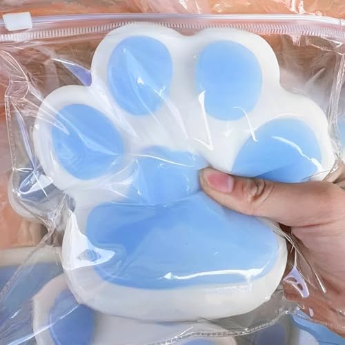 Axinyijia Taba Squishy Katze Pfoten, Großes Pfote Squeeze Toy, 15cm Cat Paw Squish Katzenpfoten zum Stressabbau von Axinyijia