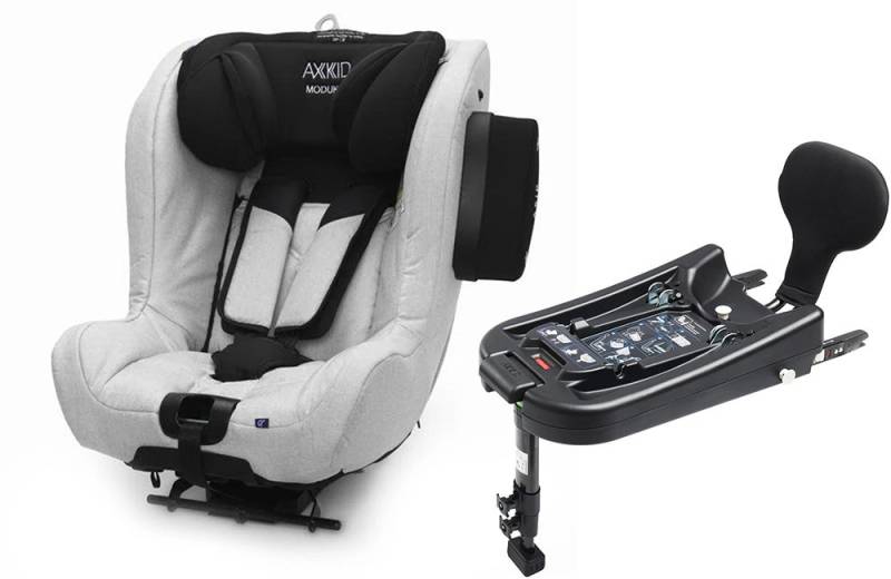 Axkid Modukid Seat Kindersitz inkl. Basis, Sky Grey von Axkid