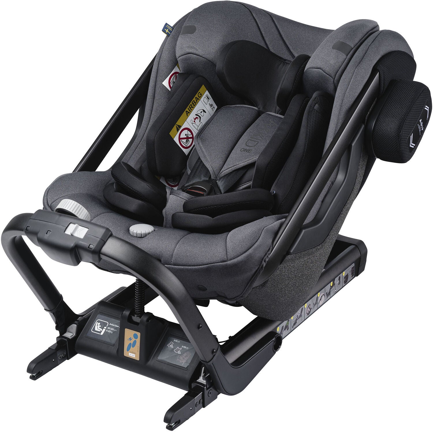 Axkid One+ 2 Kindersitz, Granite Melange von Axkid