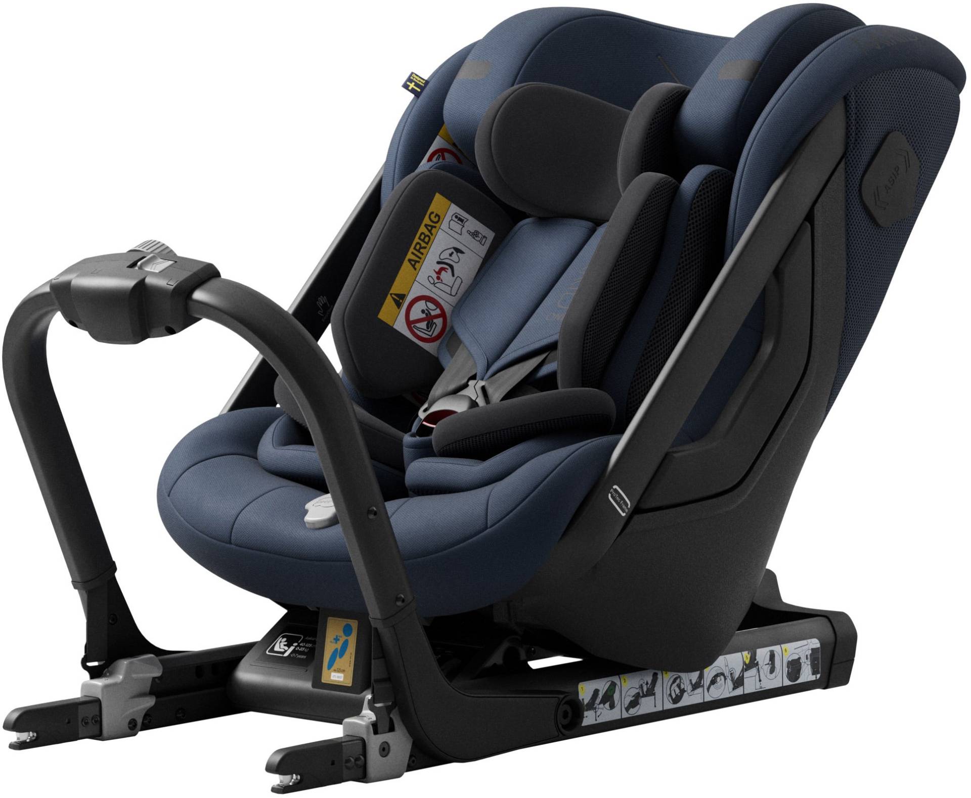 Axkid One+ 3 Rückwärtsgerichteter Kindersitz, Glacier Lake Blue von Axkid