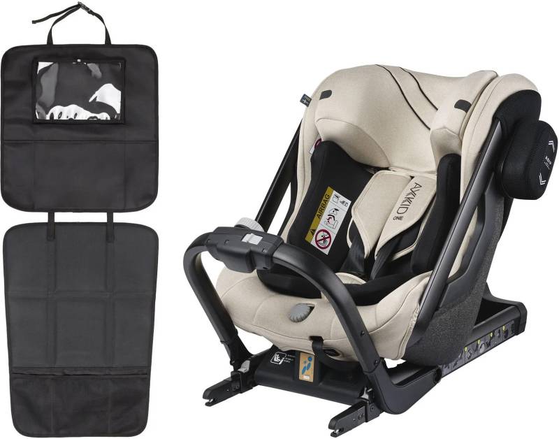 Axkid One 2 Kindersitz inkl. 3-in-1 Sitzschutz, Brick Melange von Axkid