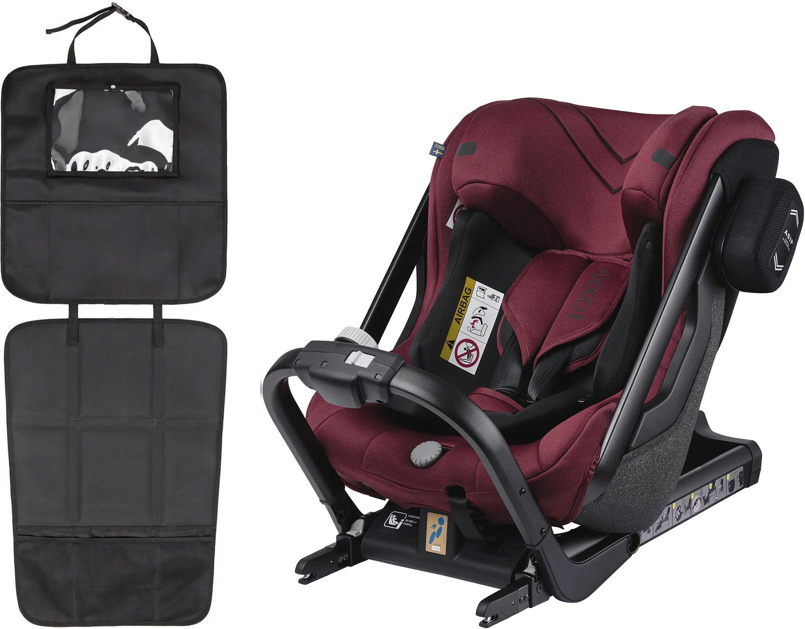 Axkid One 2 Kindersitz inkl. 3-in-1 Sitzschutz, Tile Melange von Axkid