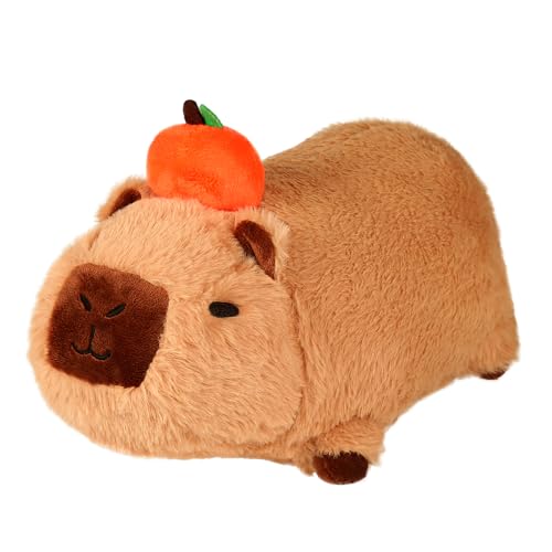 Ayixiwarz Capybara Plüschtier, Capybara Kuscheltier Capibara Plüsch und Wildtiere Plüschtier, Geschenk weiches Plüschtier, Geschenk Nagetier, gefüllte Puppe für Kinder Freunde von Ayixiwarz