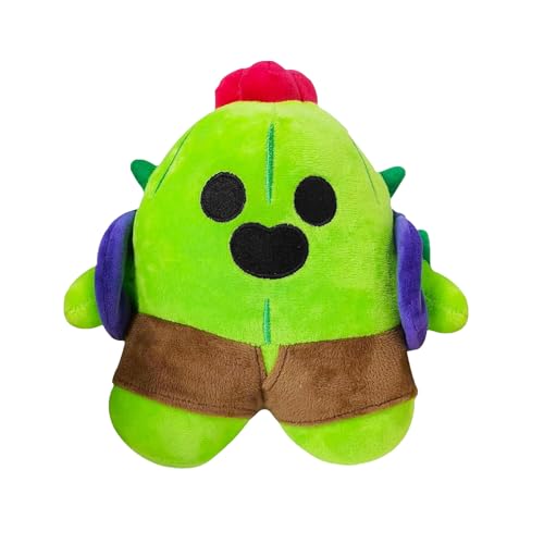 Ayizhiniu Stofftier Cactus, Süßes Kaktus Kuscheltie, Zeichentrickfiguren Cactus Toy, Stofftier Cactus Puppe, Geeignet Spielzeug für Kinder zum Spielen Schlafen von Ayizhiniu