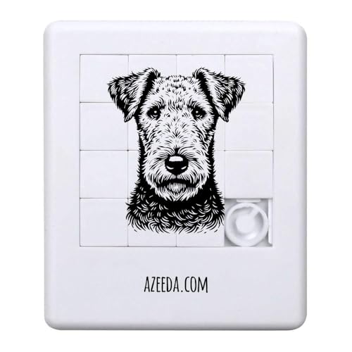 'Airedale-Terrier' Schiebepuzzle (PZ00031526) von Azeeda