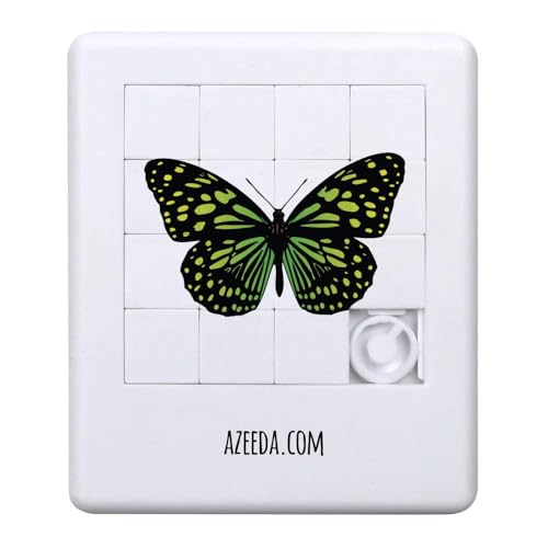 'Bunter Schmetterling' Schiebepuzzle (PZ00031863) von Azeeda