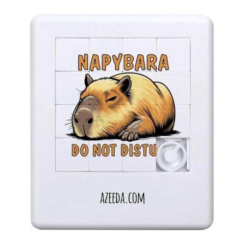 'Capybara Nickerchen' Schiebepuzzle (PZ00031786) von Azeeda