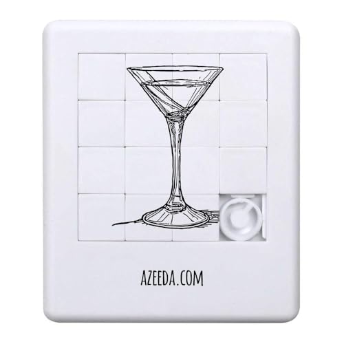 'Cocktailglas' Schiebepuzzle (PZ00031509) von Azeeda