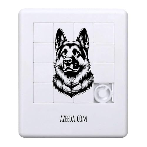 'Deutscher Schäferhund' Schiebepuzzle (PZ00031654) von Azeeda