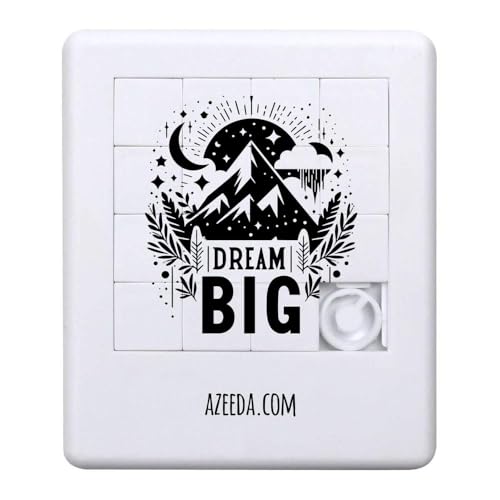 'Dream Big' Schiebepuzzle (PZ00030748) von Azeeda