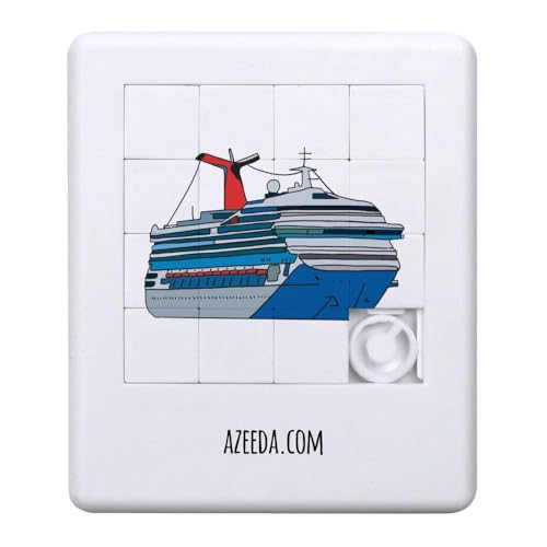 'Kreuzfahrtschiff' Schiebepuzzle (PZ00032207) von Azeeda