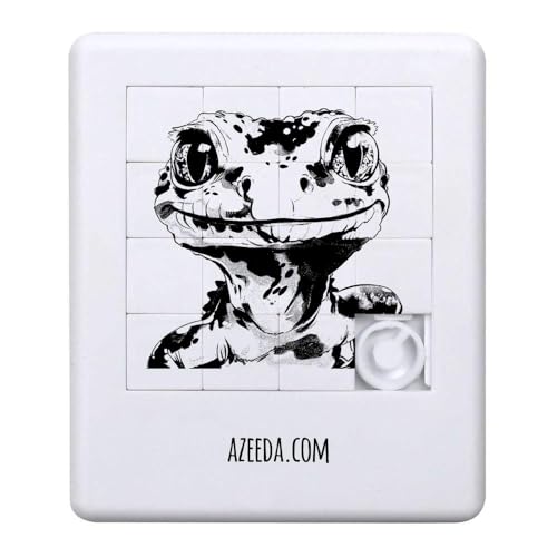 'Leopard Gecko' Schiebepuzzle (PZ00030912) von Azeeda