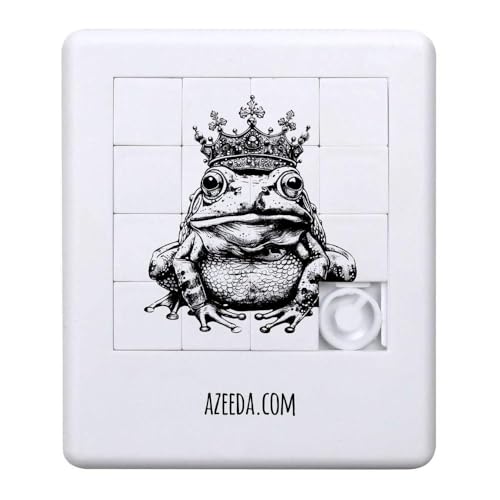 'Märchenprinz Frosch' Schiebepuzzle (PZ00030911) von Azeeda