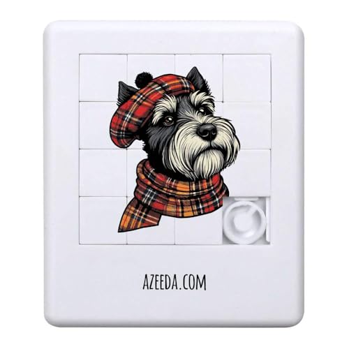 'Scottish Terrier' Schiebepuzzle (PZ00031785) von Azeeda