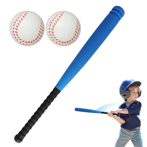 Aznever Baseball-Übungsspielzeug für draußen, Kinder-Baseball-Spielspielzeug | 3X/Set Baseball-Schlagset - Lustiges Baseball-Set für Kinder, rutschfestes Outdoor- und Indoor-Sportspielzeug für Spaß, von Aznever