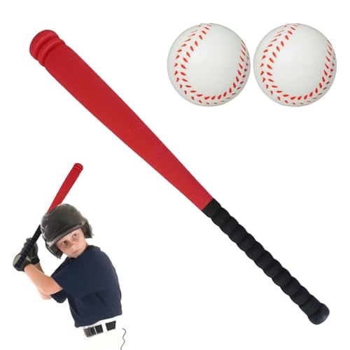 Aznever Kinder-Baseball-Spielzeug,Kinder-Baseball-Trainingsausrüstung,3X/Set Baseball-Schlagset - Rutschfestes Schlagsportspielzeug, interaktives, lustiges Baseball-Zubehör für und Mädchen von Aznever