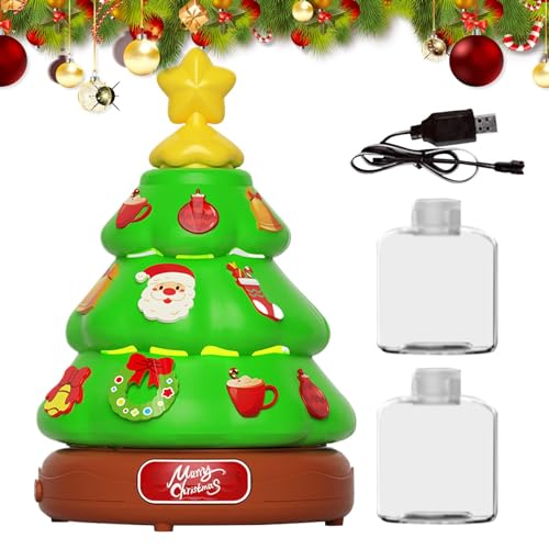 Weihnachtsbaum-Spieluhr, Weihnachtsbaum-Blasenmaschine | Weihnachtsbaum-Blasenblasen für Kinder | Seifenblasenmaschine für Kinder mit LED-Lichtern, Weihnachtsmusik für Kinder, die für von Aznever