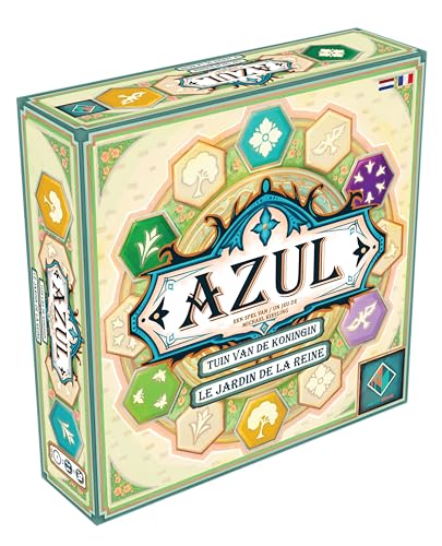 Azul Garten der Königin NL/FR - Brettspiel - EIN schönes und farbenfrohes Spiel - 10+ - 2-4 Spieler - FR/DE von Azul