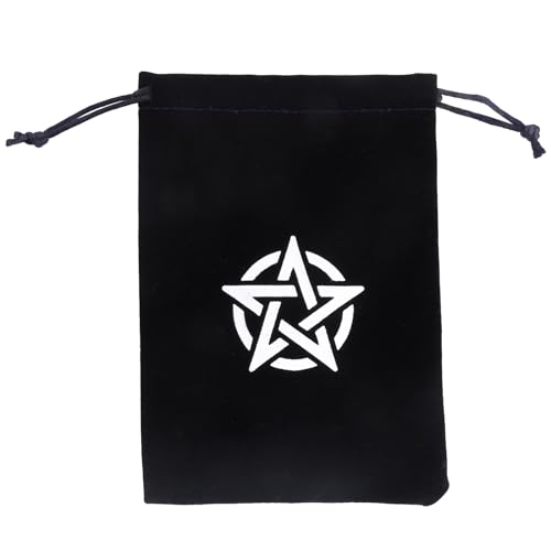 Azxcvbnm Tarot Orakelkarten Aufbewahrungstasche Schmuckwürfelbeutel Samt Kordelzug Tasche Weissagungszubehör Für Tarot Enthusiasten von Azxcvbnm