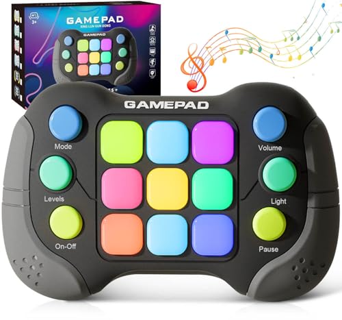 Azyh Handheld-Spielekonsole, Quick Press Spiel Fidget Toys für Kinder Erwachsene, Pop Game It Elektronisches Spiel Antistress Spielzeug Geschenke für Kids von Azyh