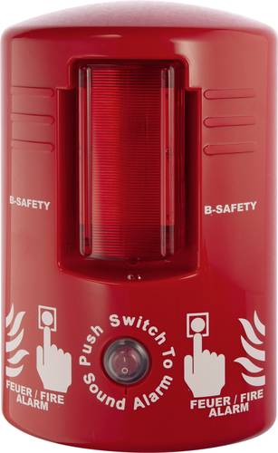 B-SAFETY TOP-ALARM Brandmelder batteriebetrieben (B x H x T) 75 x 260 x 160mm von B-SAFETY