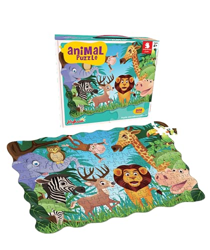 BP 88088 De Animales 208 Puzzle, Für Ninños von B&P