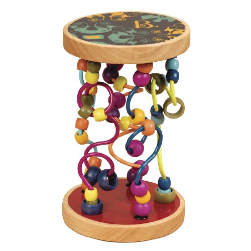 B. Toys Baby Spielzeug Motorikschleifen mit Holzperlen Holzspielzeug, Motorikspielzeug, Babyspielzeug mit Geräuschen für Kinder ab 18 Monaten - Loopty Loo Perlenbahnlabyrinth B. Toys Baby Spielzeug Motorikschleifen mit Holzperlen Holzspielzeug, Motorikspielzeug, Babyspielzeug mit Geräuschen für Kinder ab 18 Monaten - Loopty Loo Perlenbahnlabyrinth von B.