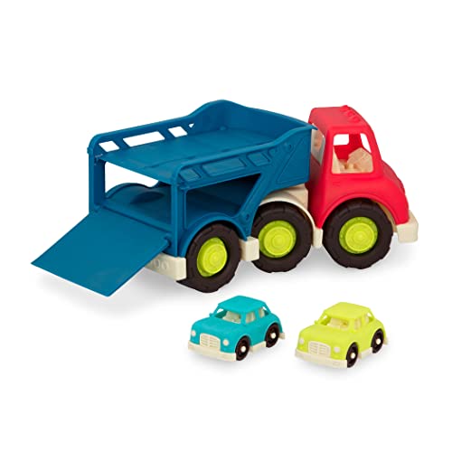 B. Toys by Battat 44889 B. Happy Cruisers Autotransporter, Mehrfarbig von B.
