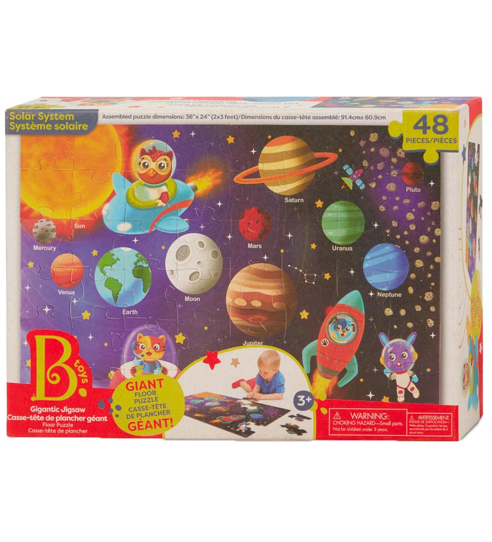 B. toys Bodenpuzzle - 48 Teile - Das Sonnensystem - B. toys - One Size - Puzzlespiele B. toys Bodenpuzzle - 48 Teile - Das Sonnensystem - B. toys - One Size - Puzzlespiele von B. toys