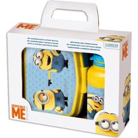 Minions Schulset: Brotdose +Flasche, tolles Geschenk zur Einschulung von B.B.S. S.p.A.