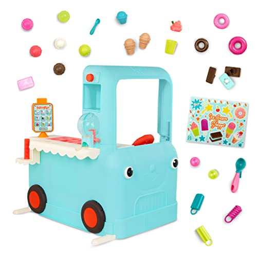 B. Play – Ice Cream Truck – Ice Cream Toys, Tablet & Accessories – Interactive Food Truck for Toddlers, Kids – Educational Pretend Play Set – 2 Years + – Ice Cream Shoppe von B.