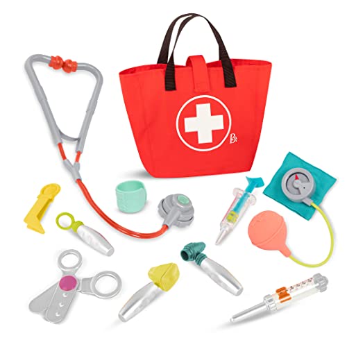 B. toys Arztkoffer Kinder 11 Teile mit Zubehör – Tasche, Fieberthermometer, Spritze, Stethoskop und mehr – Spielzeug ab 18 Monaten B. toys Arztkoffer Kinder 11 Teile mit Zubehör – Tasche, Fieberthermometer, Spritze, Stethoskop und mehr – Spielzeug ab 18 Monaten von B.