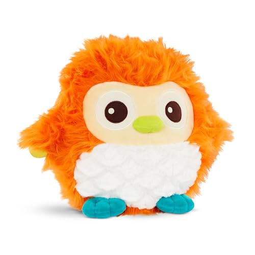 B. toys B. Softies BX2085C12Z Kuscheltier Eule – Superweich mit langem Zottelfell – Plüschtier orange, Baby und Kinder Spielzeug für Mädchen und Jungen ab 0 Monate von B.