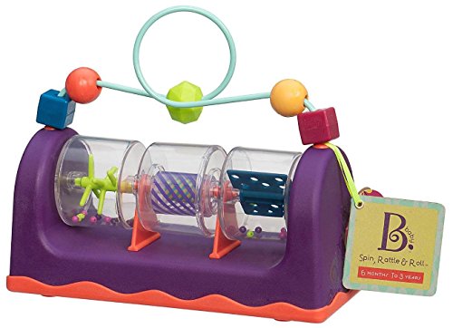 B. toys Baby Spielzeug Activity Center Baby mit Rassel und Motorikschleife – Motorikspielzeug für Babys ab 6 Monaten von B.