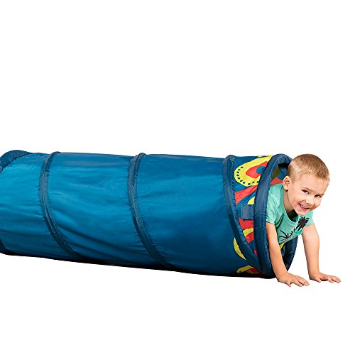 B. toys Krabbeltunnel – Indoor und Outdoor Spielzeug Tunnel für Kinder – Spieltunnel, Kriechtunnel 127 cm, Spielzelt Erweiterung ab 18 Monate von B.