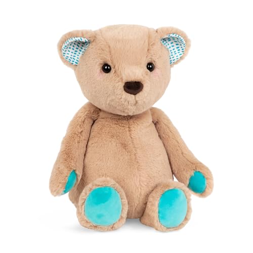 B. toys - Happyhues - Cara-Mellow Bear - Plüsch-Bär - Weicher brauner Teddybär - Plüschtier für Babys, Kleinkinder, Kinder - Waschmaschinenfest - 0 Monate + B. toys - Happyhues - Cara-Mellow Bear - Plüsch-Bär - Weicher brauner Teddybär - Plüschtier für Babys, Kleinkinder, Kinder - Waschmaschinenfest - 0 Monate + von B.