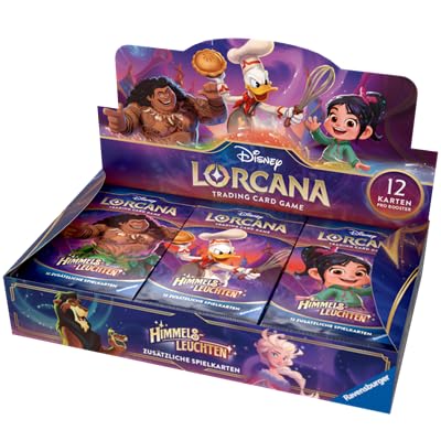 Disney Loreana Himmelsleuchten Kartenspiel Display (Packung mit 24 Stück), Fest, Spiele, Essen, Musik, Tanz (Deutsch) von BA-Yugiohshop