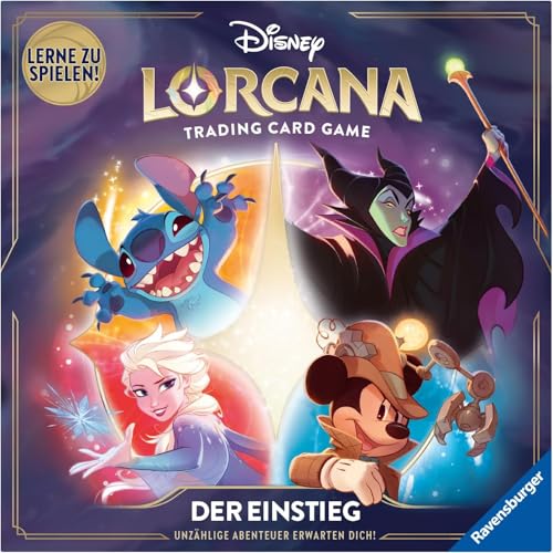 BA-Yugiohshop Lorcana Trading-Kartenspiel Der Einstieg, Lernspiel mit Charakteren versandschutz von BA-Yugiohshop