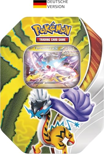 BA-Yugiohshop Pokemon Tin Furienblitz/Eisenfels/Keilflamme/eisenhaupt Deutsch inklusive Versandschutz (Furienblitz) von BA-Yugiohshop