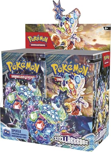 Pokemon KP07 Stellarkrone Display (36 Booster Packs) Deutsch von BA-Yugiohshop