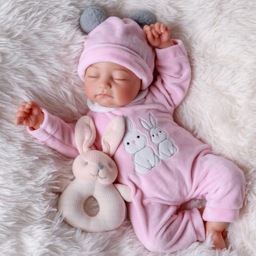 BABESIDE 50.8 cm großer Reborn Baby Junge schläft schnell und träumt süße Träume, DASS er Nicht echt ist. Er ist handgefertigt und hat den weichsten Körper, den Sie jemals gefühlt haben BABESIDE 50.8 cm großer Reborn Baby Junge schläft schnell und träumt süße Träume, DASS er Nicht echt ist. Er ist handgefertigt und hat den weichsten Körper, den Sie jemals gefühlt haben von BABESIDE