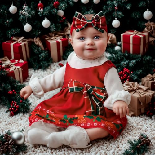 BABESIDE Reborn Baby Lebensechte 20 Inch 50 cm - Realistische Reborn Baby Puppen mit weichem Tuch Körper - Newborn Baby Puppe Echte Babypuppe Reborn Baby Mädchen Weihnachten Geburtstagsgeschenk Set von BABESIDE