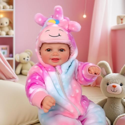 BABESIDE Reborn Baby Puppe Mädchen Sunny 17-Zoll-süße, Lebensechte Babypuppen, bewegliche lächelnde echte Babypuppen mit komplettem Zubehör und Geschenkbox für Geschenke ab 3 Jahren BABESIDE Reborn Baby Puppe Mädchen Sunny 17-Zoll-süße, Lebensechte Babypuppen, bewegliche lächelnde echte Babypuppen mit komplettem Zubehör und Geschenkbox für Geschenke ab 3 Jahren von BABESIDE