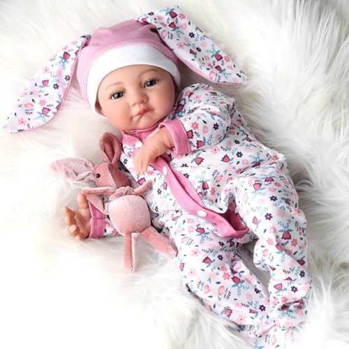 BABESIDE Reborn Babypuppe Mädchen – 20 Zoll lebensechte Neugeborenen-Puppe mit weichem Stoffkörper, Kleidung & Zubehör, Spielzeug für Kinder ab 3 Jahren BABESIDE Reborn Babypuppe Mädchen – 20 Zoll lebensechte Neugeborenen-Puppe mit weichem Stoffkörper, Kleidung & Zubehör, Spielzeug für Kinder ab 3 Jahren von BABESIDE