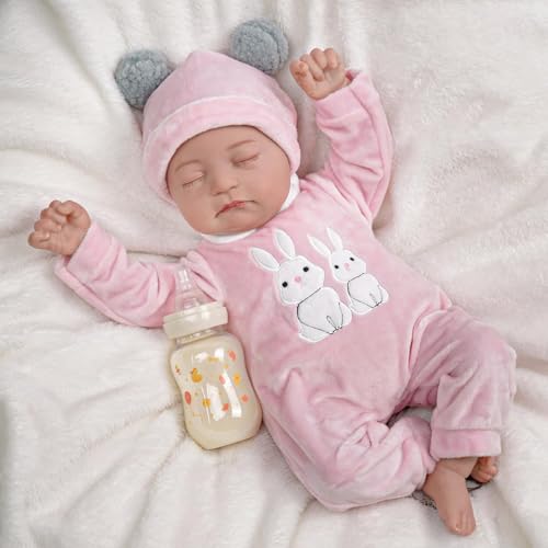 BABESIDE Reborn-Babypuppen – Connie, 20 Zoll großes Reborn-Baby-Mädchen, sie ist handgemacht und hat einen weichen Körper als Geschenk für Mädchen von BABESIDE