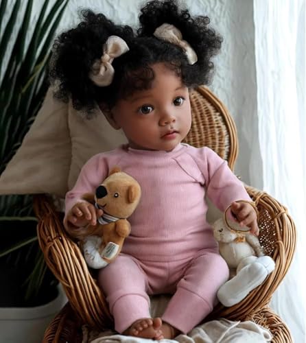 BABESIDE Reborn Puppe Lebensecht – 50CM 20 Zoll Reborn Baby Mädchen mit Haaren - Lebensechte Reborn Puppen Aus Stoff Wie EIN Echtes Baby Geschenksets Für Mädchen BABESIDE Reborn Puppe Lebensecht – 50CM 20 Zoll Reborn Baby Mädchen mit Haaren - Lebensechte Reborn Puppen Aus Stoff Wie EIN Echtes Baby Geschenksets Für Mädchen von BABESIDE