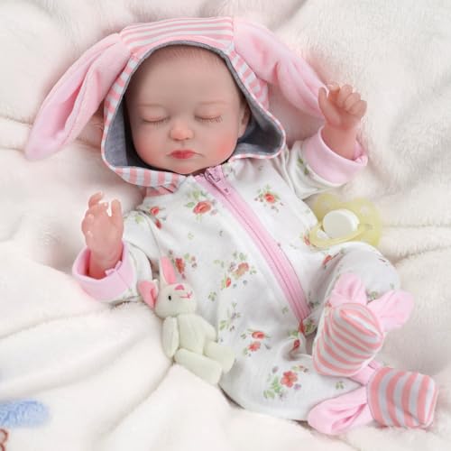 BABESIDE Lebensechte Babypuppen Beta – 12 Zoll Baby-weicher Körper, Realistisch Reborn Baby, vollständiger Vinylkörper, bewegliche Reborn Puppe, Mädchen-Geschenkbox für Kinder ab 3 Jahren von BABESIDE