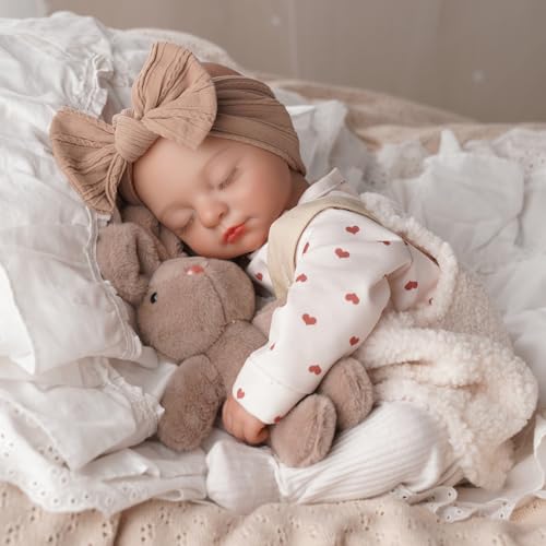 BABESIDE 17 Zoll Reborn Baby - Realistische Neugeborene Mädchen Puppe Baumwollkörper - Lebensechte Babypuppen Wie Echt Mit Zubehör BABESIDE 17 Zoll Reborn Baby - Realistische Neugeborene Mädchen Puppe Baumwollkörper - Lebensechte Babypuppen Wie Echt Mit Zubehör von BABESIDE