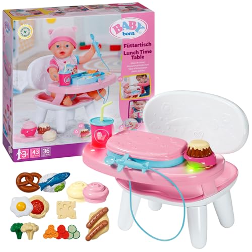 BABY Born 837009 Lunch Time Table, Multi, 43 cm von BABY Born