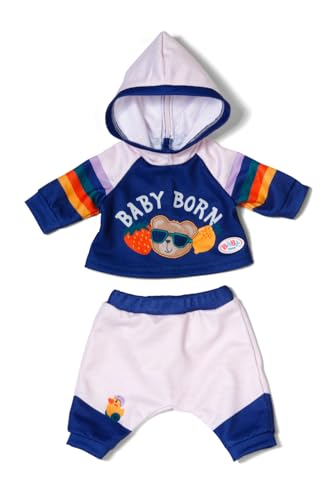 BABY born 838204 Jogging Anzug Navy 43cm von BABY Born